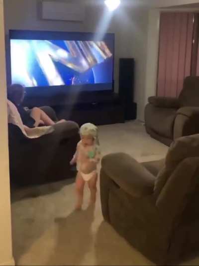 The Toddler knew