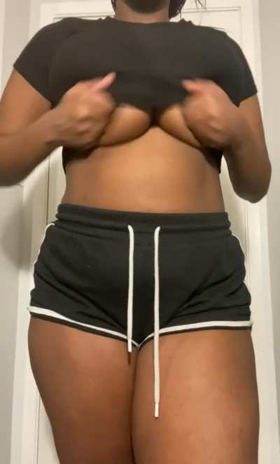 I wonder if black makes my boobs look smaller…