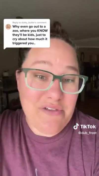Apparently she 