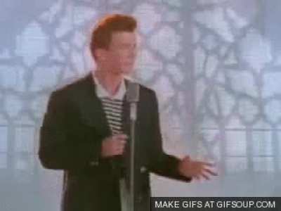 Today is the big day. Rick Astley's 