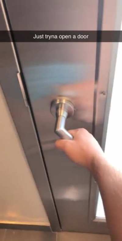 It is a door no more