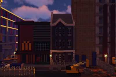 The Sad TRUTH about Buildings in minecraft - a stop motion movie I made