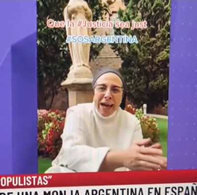 Monja basada contra la jefa... 