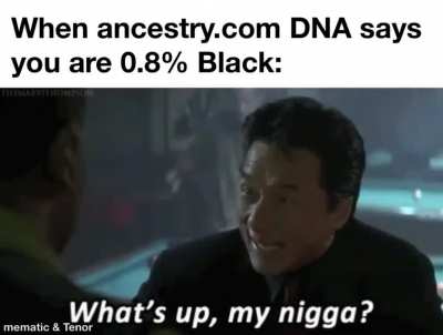 I’m now black