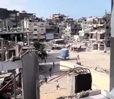 Alleged drone fired weapon used in Gaza