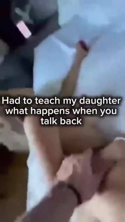 Had to teach my daughter
