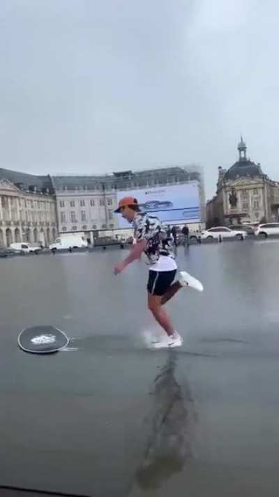 HMRB while I skimboard