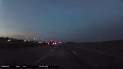 Idiot brake checks a cop and instantly regrets it
