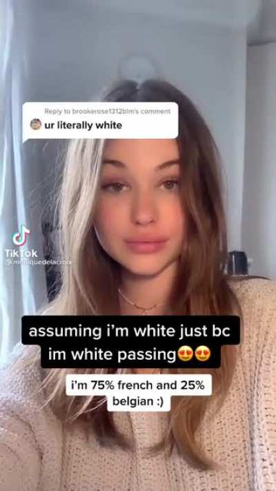 Guys she isn't white, she's whitè
