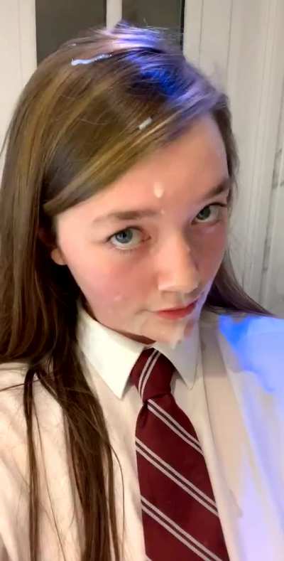 The Test Was Super Easy for 18Yo Girl