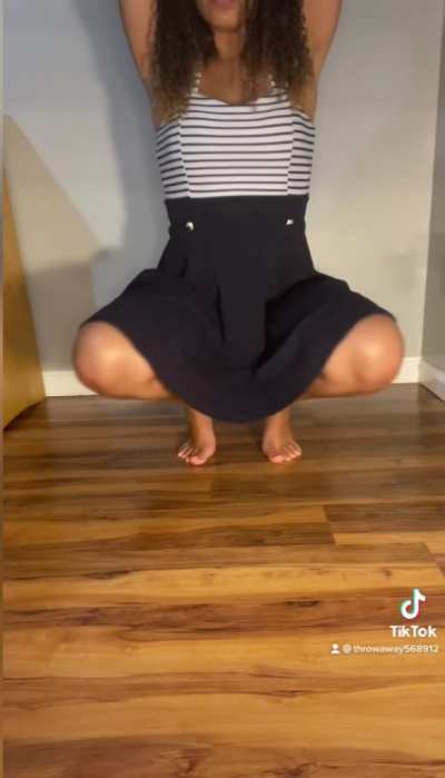 I love doing the TikTok trends and making them dirty