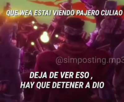 Deja eso pajero. Es hora de los pitos