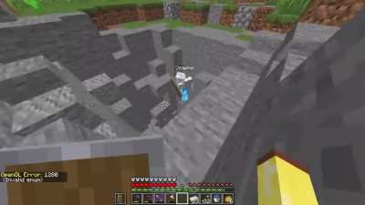 I made a pit to hit my friends in...