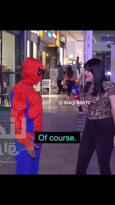 Why do the kids love you, Spiderman?