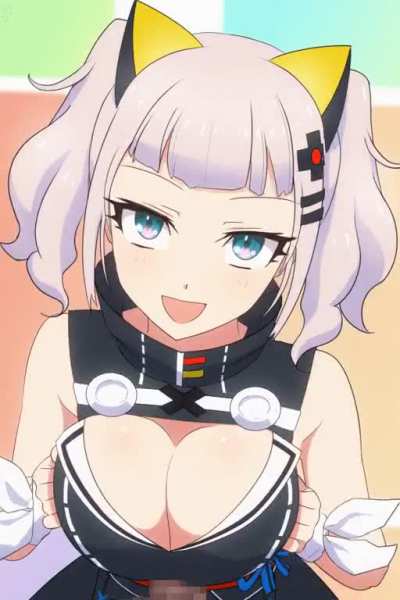 [Picture] Girl - Titjob (Censored WhiteHair ShortHair HeartEyes Smile Arms Tits BigTits Pale Motion Fucking Enjoying Eager Dress Color<wbr>edBac<wbr>kgrou<wbr>nd Catgirl CatEars) {Clothed} 1Girl 1Guy