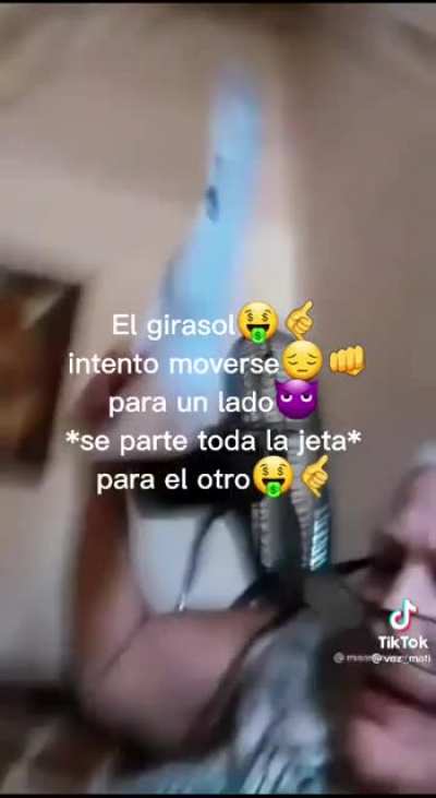 Se parte toa la jeta