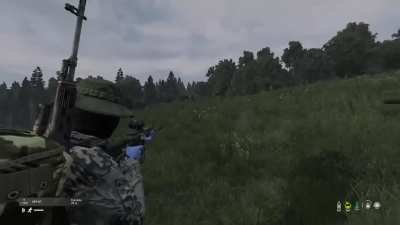 My bud and I were trying to find our other friend when this happened...