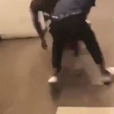 Guy in the red pants was moving stiffer than an action figure