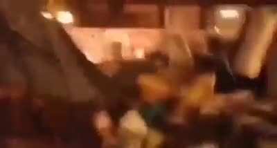 Ukraine people fight against Russian tanks!
