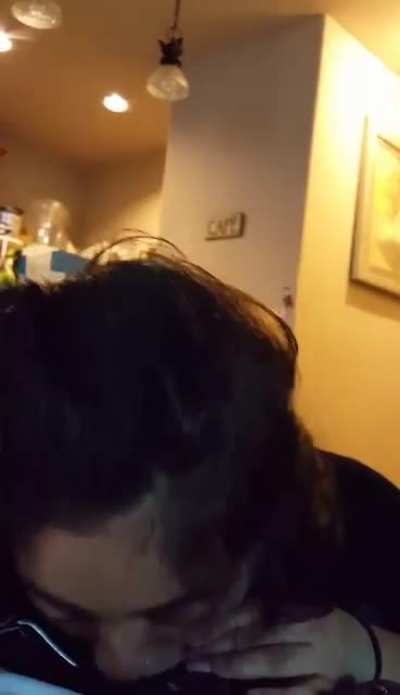 Desi girl gives good head