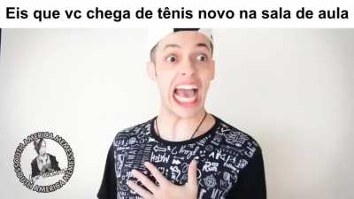 Já batizarão vocês na escola ?