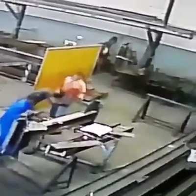 Working without a welding cap, WCGW?