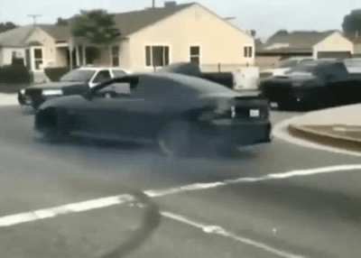 “Hey guys check out the cool donuts I can do in my ca-“