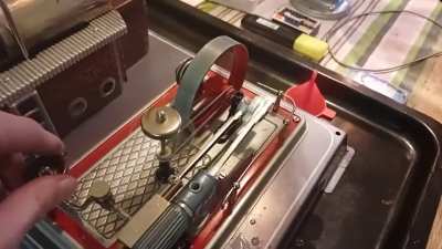 My Wilesco D16 running