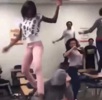 Dancing in school