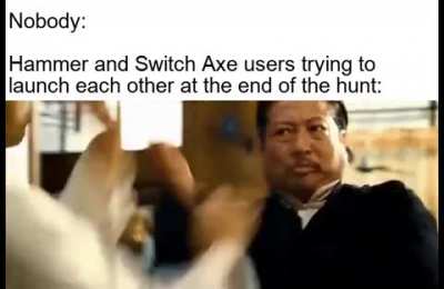 Just wholesome hunters trying to lift one another