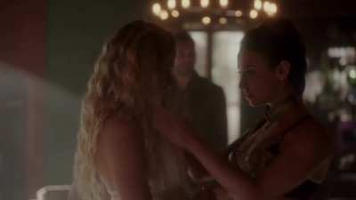 Olivia Taylor Dudley & Stella Maeve