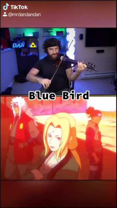 Naruto Opening Blue Bird x Violin