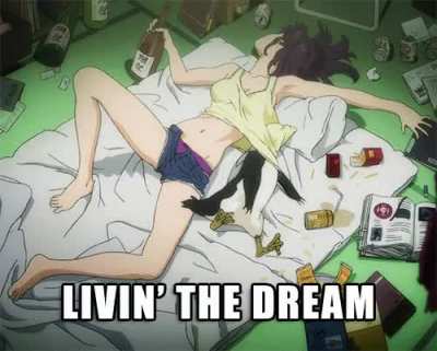 All misato fans in their dreams