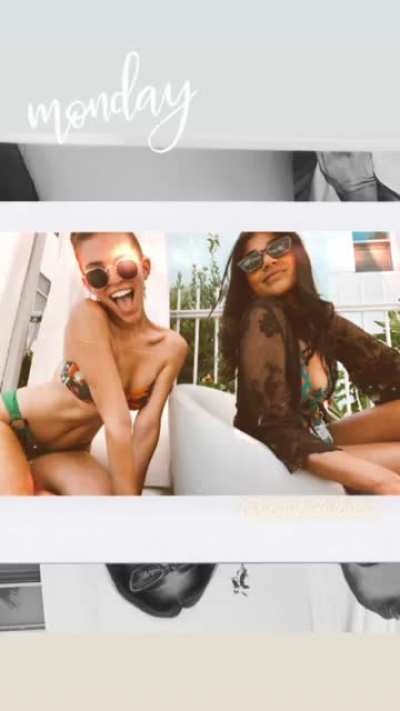 Bikini with friend