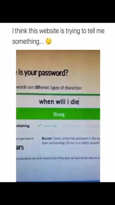 strong password that even hackers can't hack