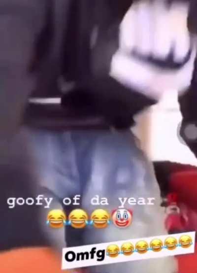No way this nigga was still goin