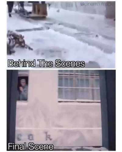 This is how they filmed the train scene from The Grand Budapest Hotel (2014)