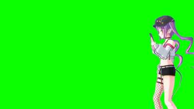 I made a green screen template of Towa tweeting what she has seen in front of her. Have at it!