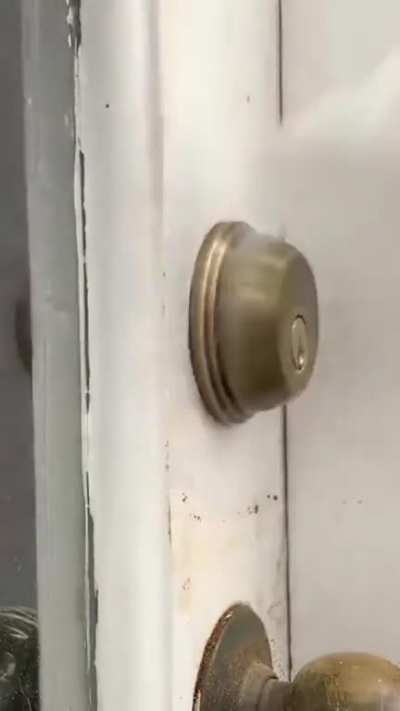 Loosening the back door!