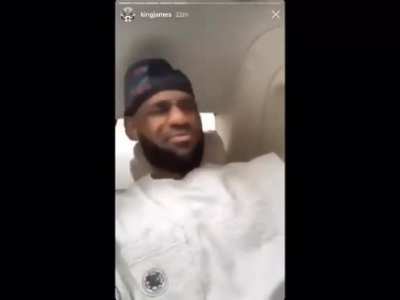 Kaibutsu opening got Lebron hyped⁉️