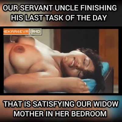 Ramu Uncle finishing his last household chore