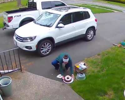 When you eat the pain away