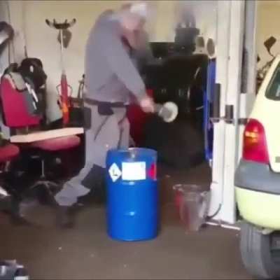 Drum sawing time