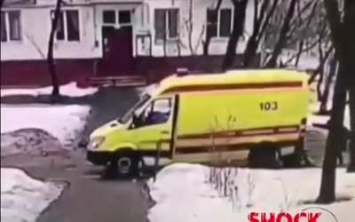 Almost killed by the ambulance