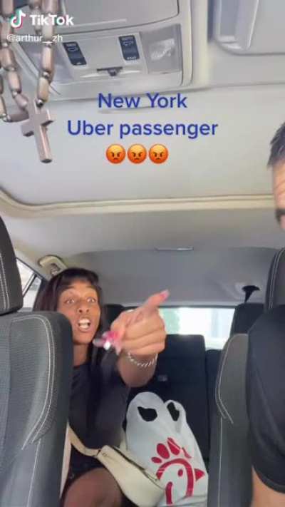*UPDATE in a recent post the driver said Uber just blocked him after her complaint and now he can’t work #fuckuber