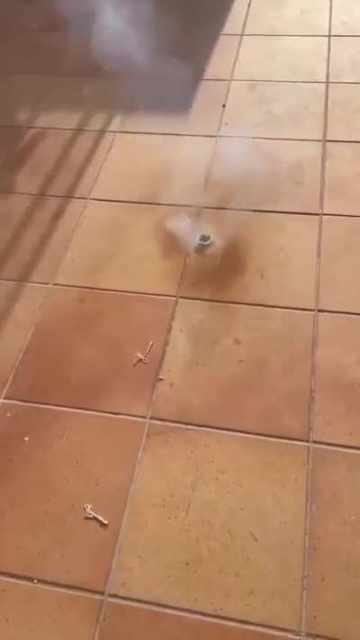 You’re burning my floor