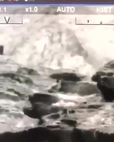 Saudi Bradley targets Houthis on Yemeni-Saudi border (date unknown)