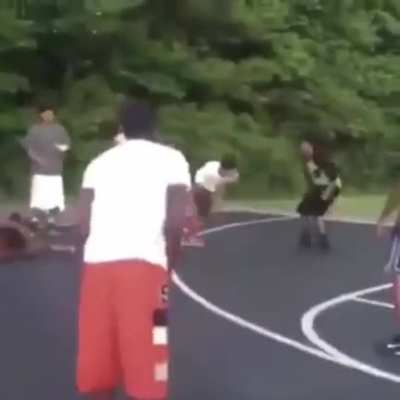 Yooo look at the Houston Rockets practice