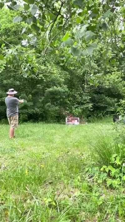 Out shootin' with the boys