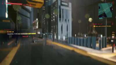 [Cyberpunk 2077] Car crash